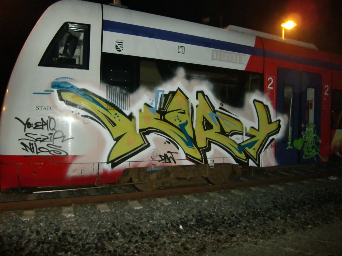 Graffiti Train - Photo by geracity - Käry