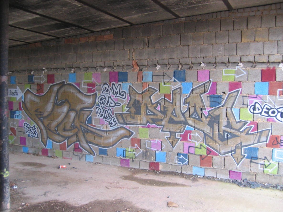 Graffiti Wall in Gera - Photo by geracity - feck, deos (2007)