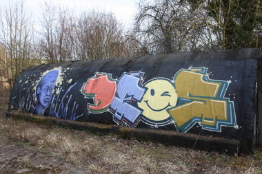 Graffiti Wall in Gera - Photo by geracity - Deos, Shu (2010)