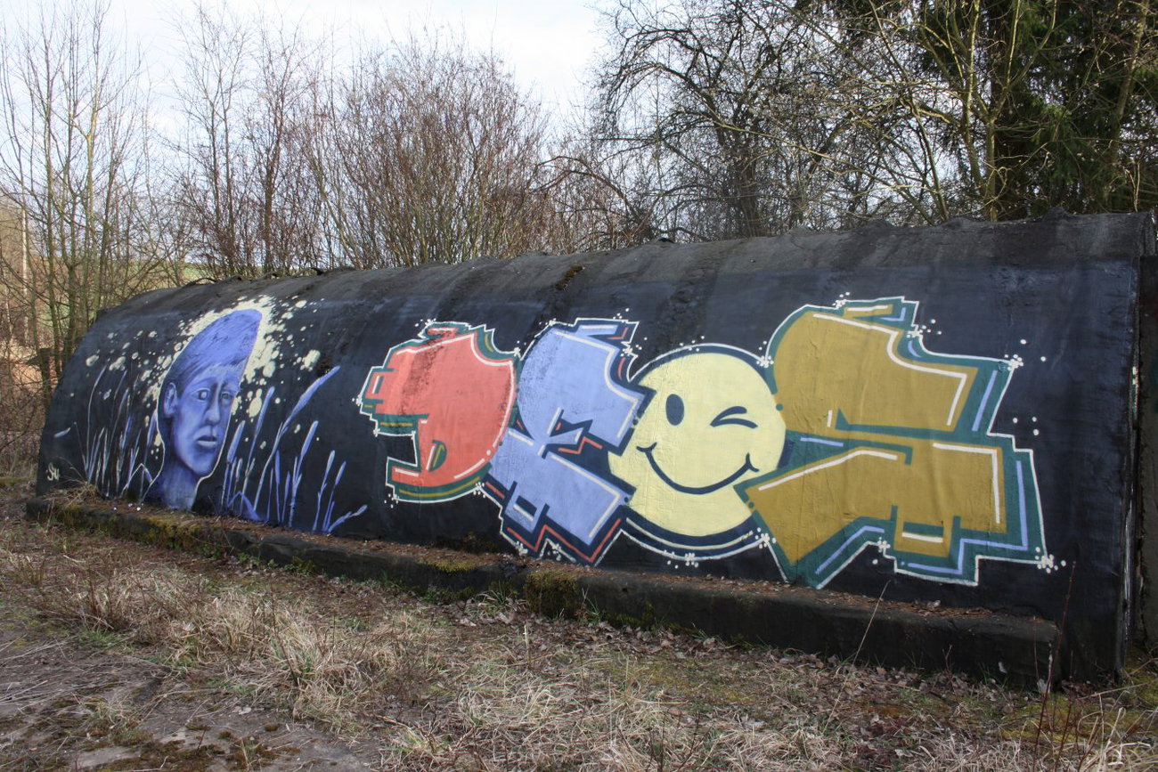Graffiti Wall in Gera - Photo by geracity - Deos, Shu (2010)
