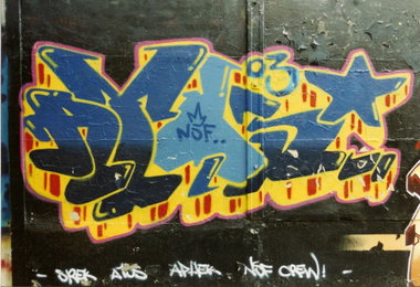 Graffiti Wall in Gera - Photo by geracity - Atos (2003)
