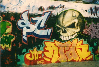 Graffiti Wall in Gera - Photo by geracity - Atos (2003)