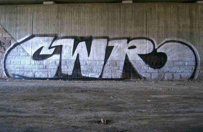 Graffiti Bombing in Gera - Photo by geracity - Cwr (2007)
