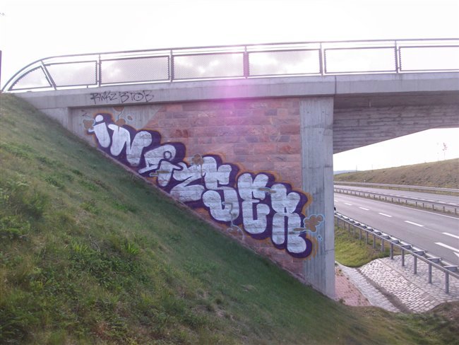 Graffiti Bombing in Gera - Photo by geracity - indiz, ser (2011)