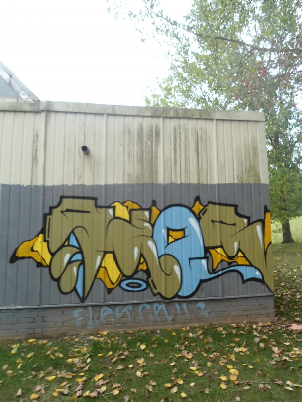 Graffiti Wall in Gera - Photo by geracity - Dkor, leo (2013)