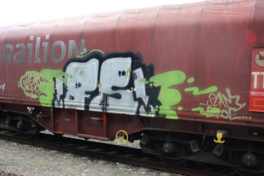 Graffiti Train in Gera - Photo by geracity - Fs (2011)