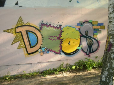 Graffiti Wall in Gera - Photo by geracity - Deos (2011)