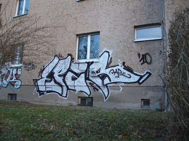 Graffiti Bombing in Gera - Photo by geracity - Epar, Rape (2010)