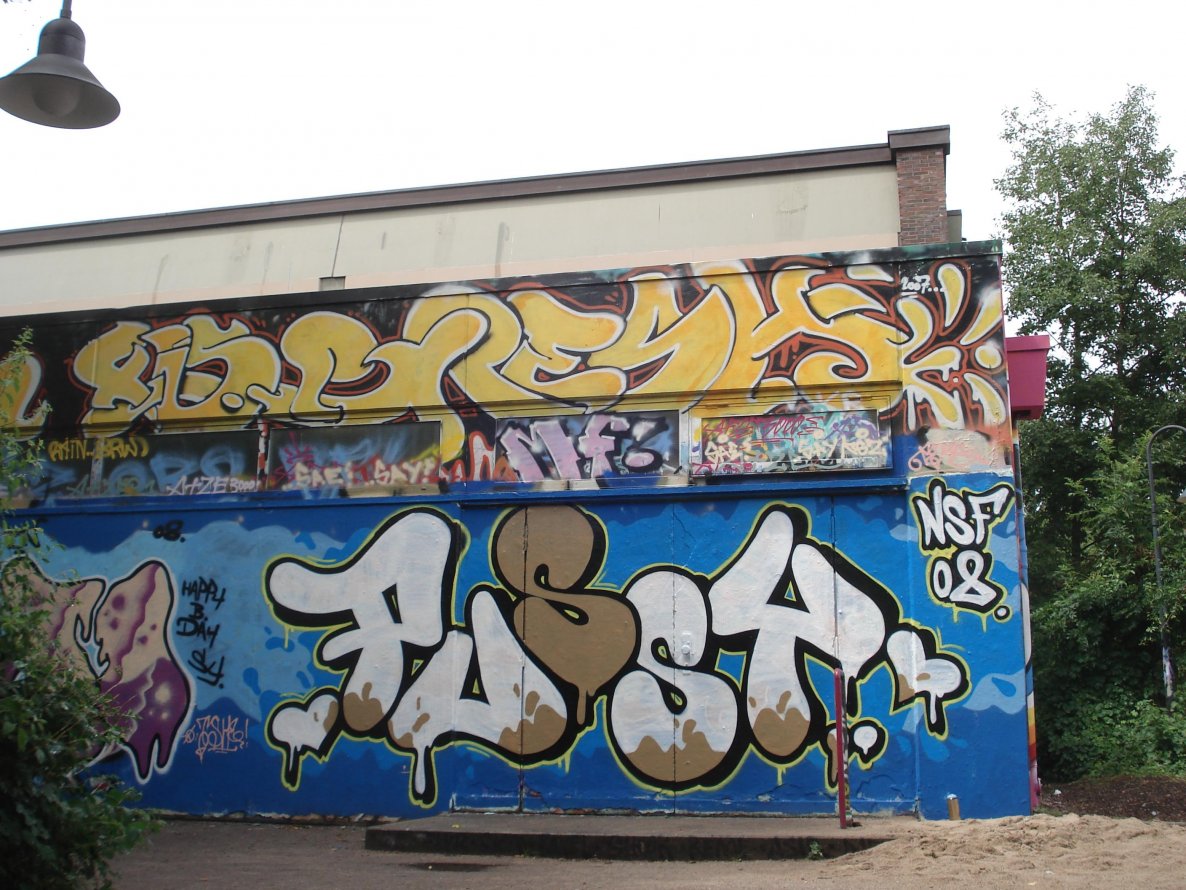 Graffiti Wall - Photo by geracity - Pussy (2008)