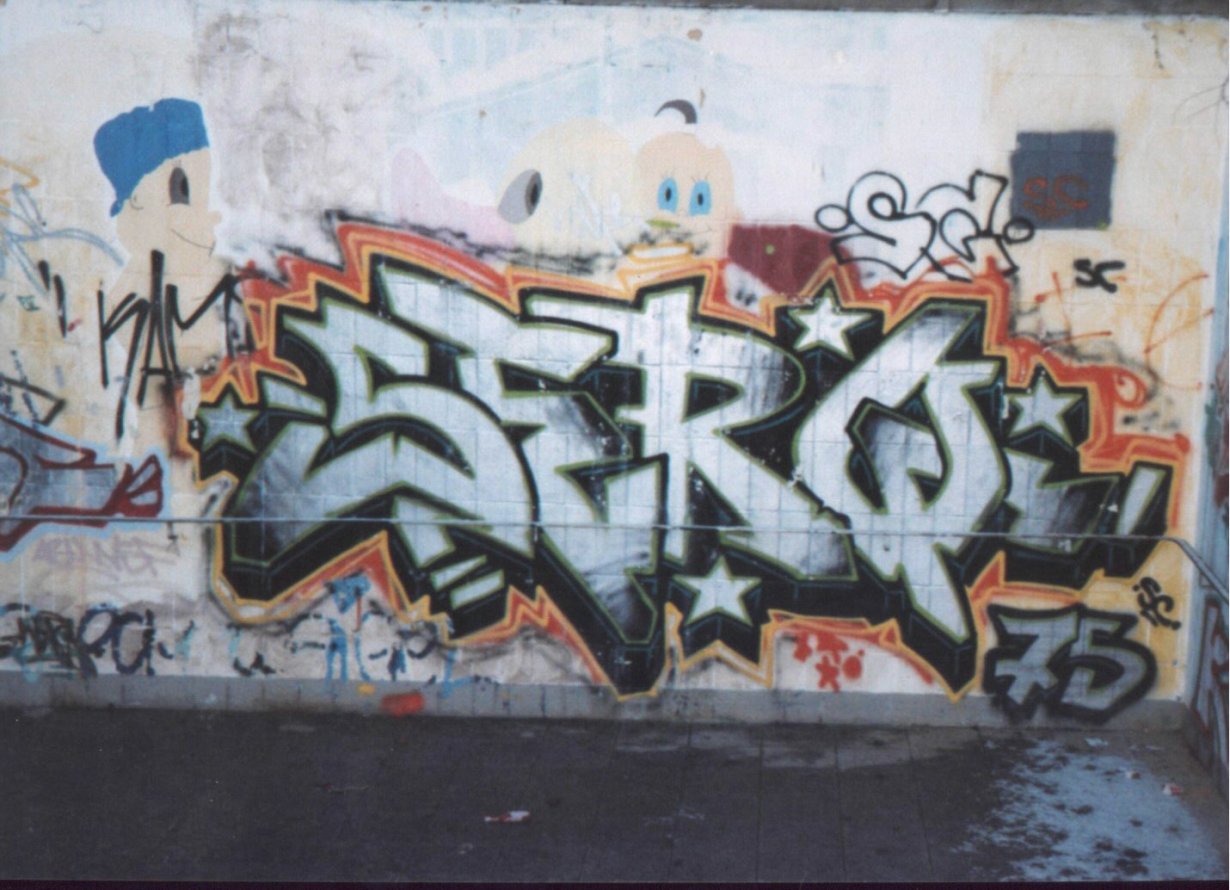 Graffiti Wall in Gera - Photo by geracity - Sero, nsf