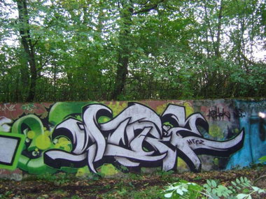 Graffiti Wall in Gera - Photo by geracity - htrz (2007)