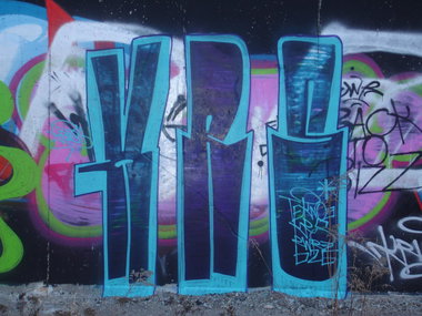 Graffiti Bombing in Gera - Photo by geracity - krz