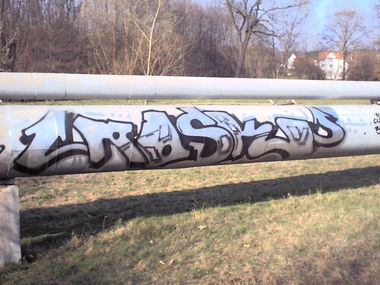 Graffiti Artwork in Gera - Photo by geracity - Rask (2000)