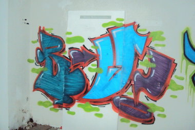 Graffiti Wall in Gera - Photo by geracity - Bw (2013)