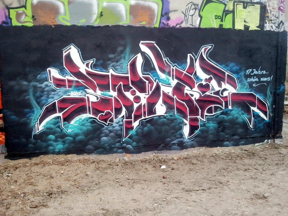 Graffiti Wall in Gera - Photo by geracity - Store (gera)