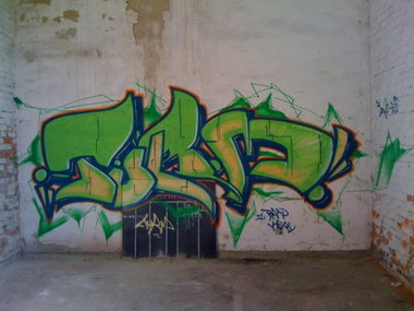 Graffiti Wall in Gera - Photo by geracity - Turm