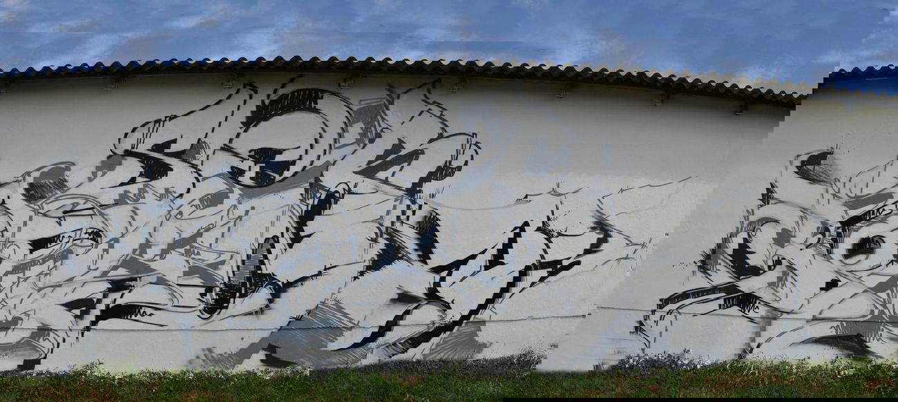 Graffiti Wall in Gera - Photo by geracity - Sork, Ser, Kery (2013)