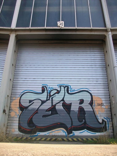 Graffiti Wall in Gera - Photo by geracity - Ser, S&S (2012)