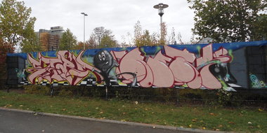 Graffiti Wall in Gera - Photo by geracity - Storm, Kery (2013)
