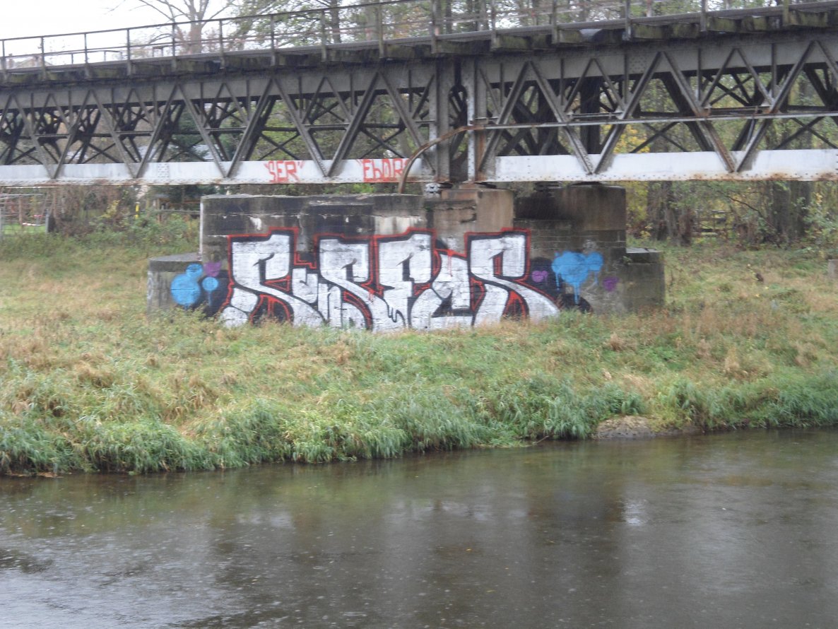 Graffiti Wall in Gera - Photo by geracity - S&S, SundS, Fcs (2013)