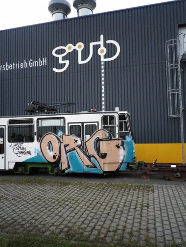 Graffiti Train in Gera - Photo by geracity - Org (2013)