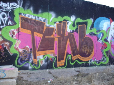 Graffiti Wall in Gera - Photo by geracity - Tekno