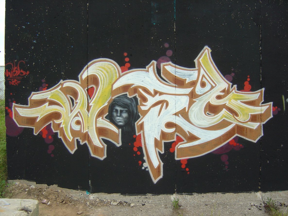 Graffiti Wall in Gera - Photo by geracity - Wish (2005)