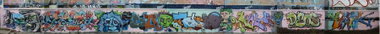 Graffiti Wall in Gera - Photo by geracity - Haid, Merde, ser (2010)