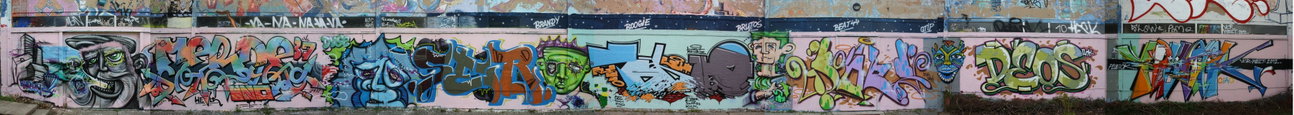 Graffiti Wall in Gera - Photo by geracity - Haid, Merde, ser (2010)