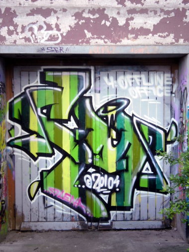 Graffiti Wall in Gera - Photo by geracity - Cm (2010)