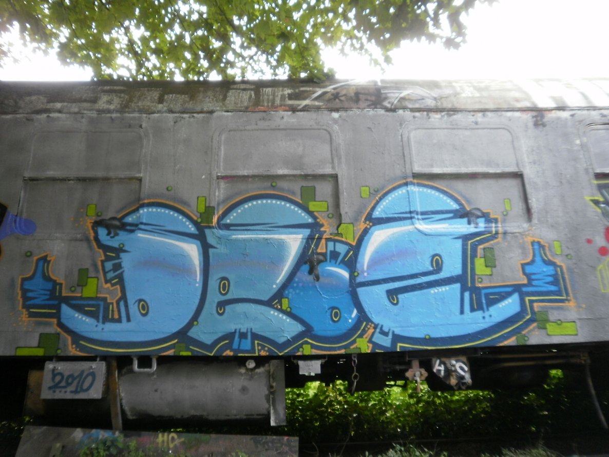Graffiti Wall in Jena - Photo by geracity - Deoz (2010)