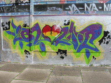 Graffiti Wall in Gera - Photo by geracity - Blunt (2012)
