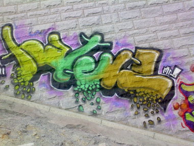 Graffiti Wall in Gera - Photo by geracity - Haterz (2010)