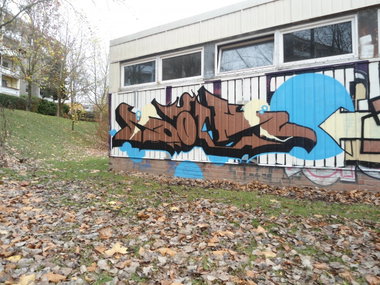 Graffiti Wall in Gera - Photo by geracity - Dark (2013)