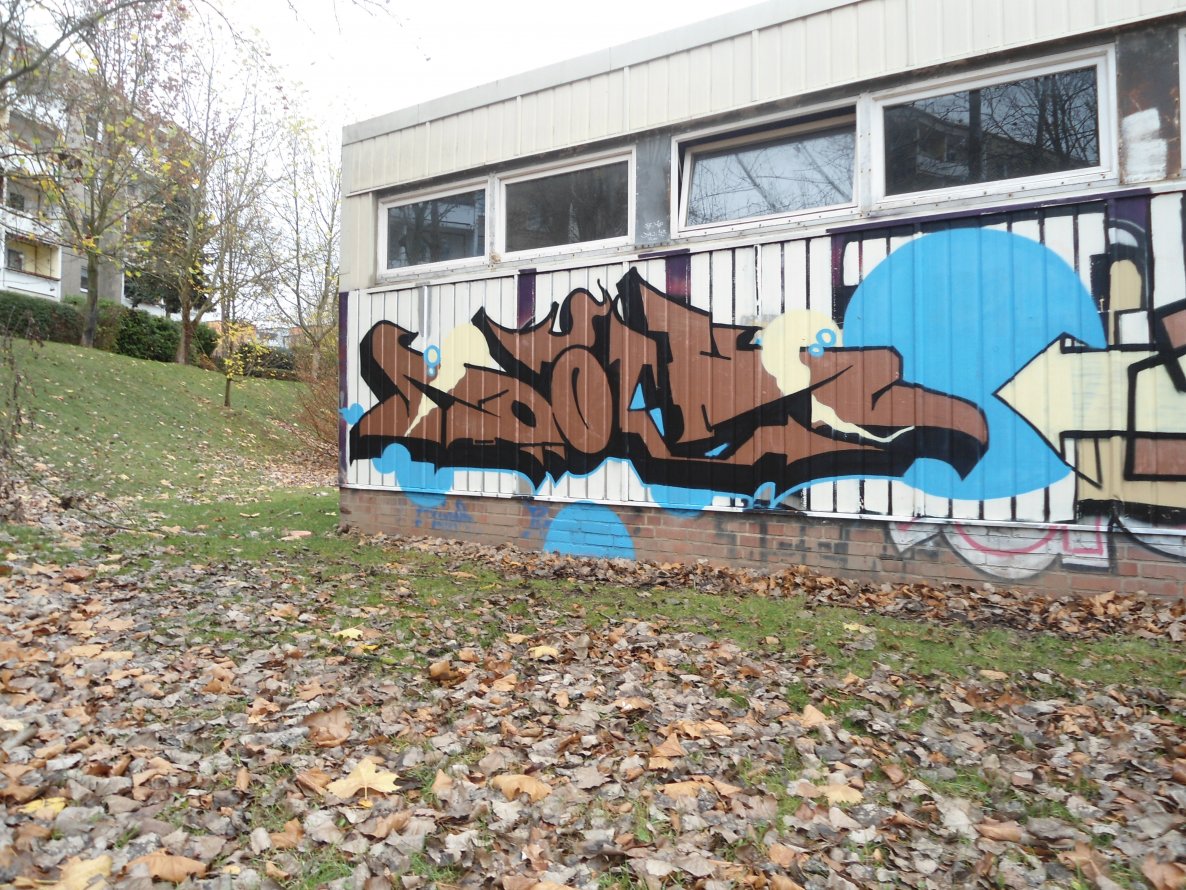 Graffiti Wall in Gera - Photo by geracity - Dark (2013)