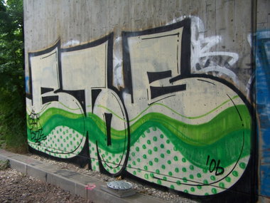 Graffiti Wall in Gera - Photo by geracity - Btob (2006)