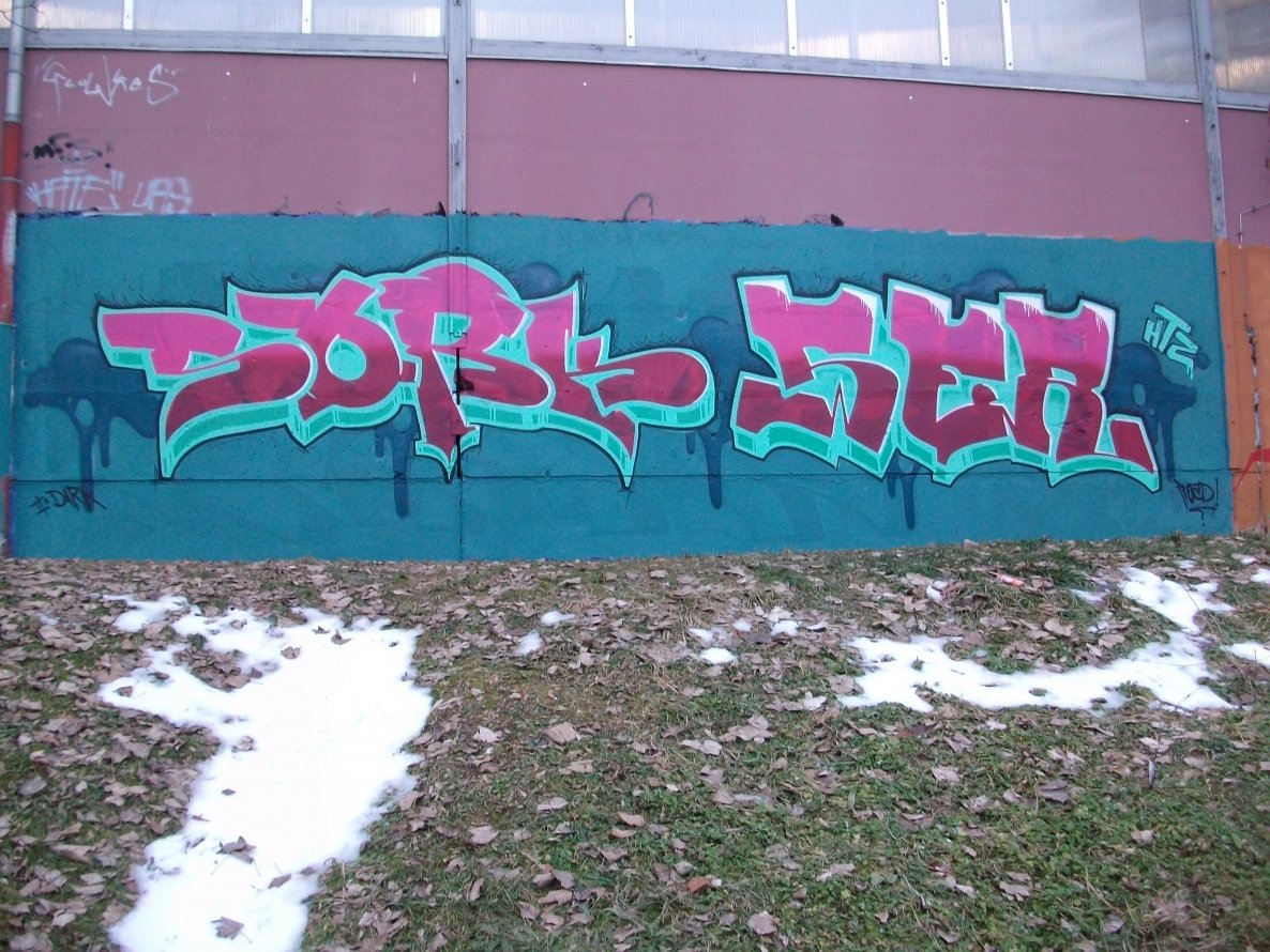 Graffiti Wall in Gera - Photo by geracity - Sork, Ser (2011)