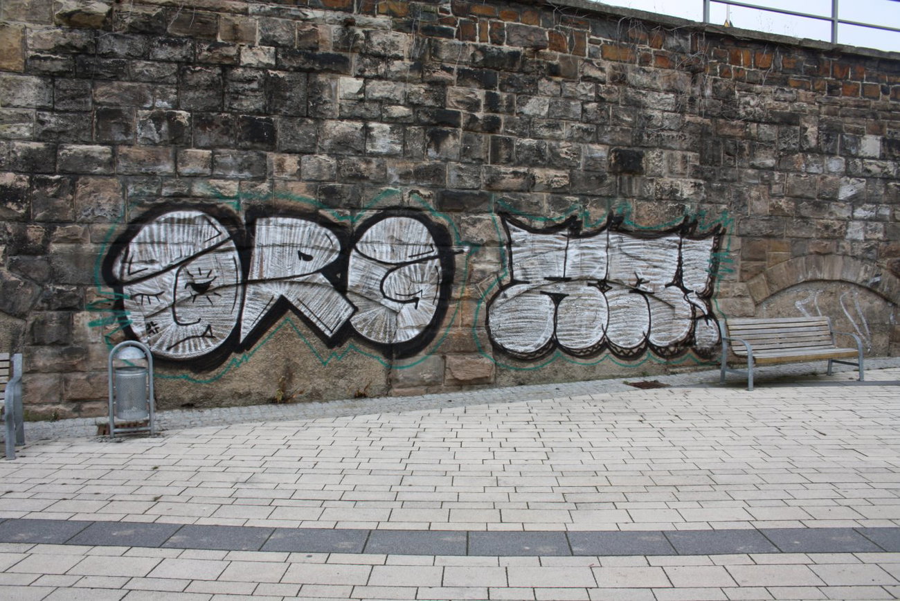 Graffiti Bombing in Gera - Photo by geracity - Org, hr (2012)