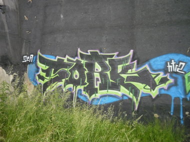 Graffiti Wall in Gera - Photo by geracity - Sork