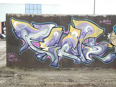 Graffiti Wall in Gera - Photo by geracity - feck (2006)