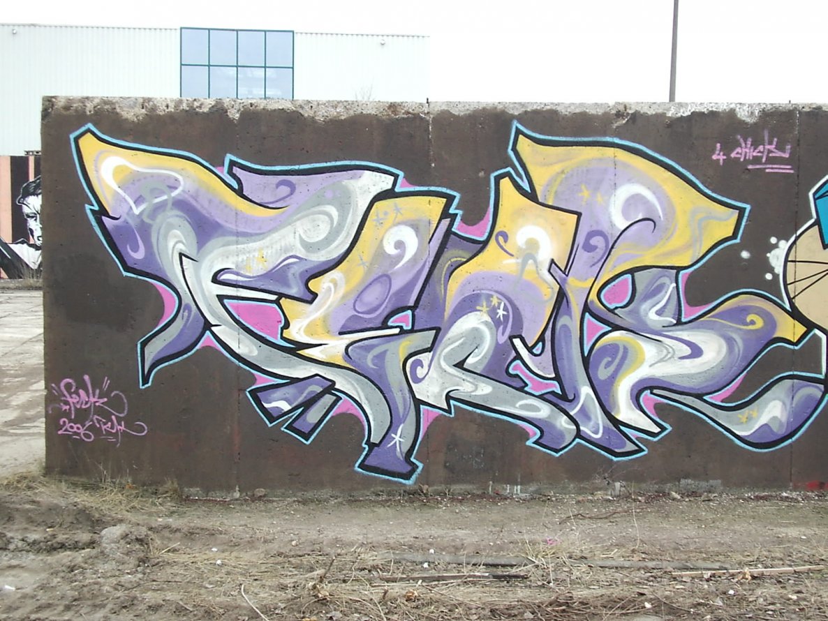 Graffiti Wall in Gera - Photo by geracity - feck (2006)