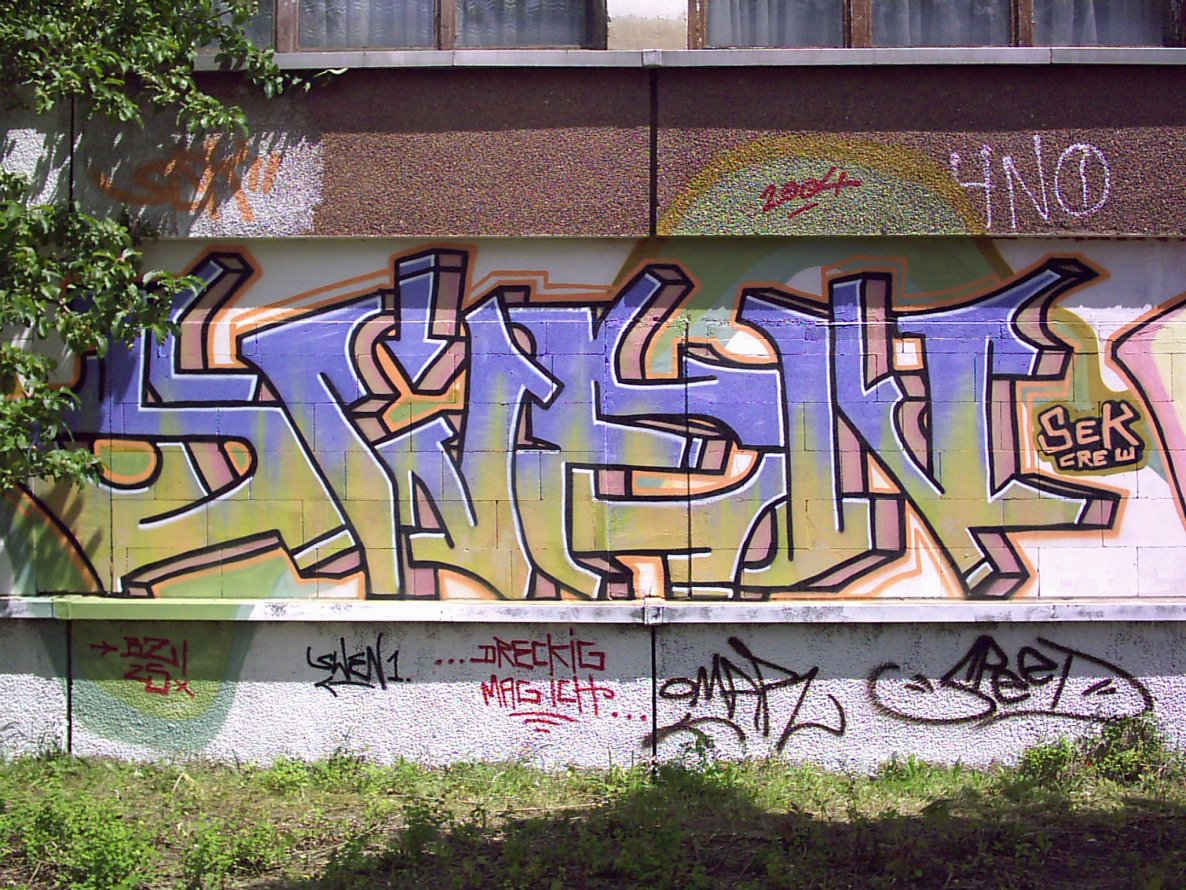 Graffiti Wall in Gera - Photo by geracity - swen