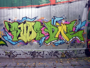 Graffiti Wall in Gera - Photo by geracity - Sude, Dne (2010)
