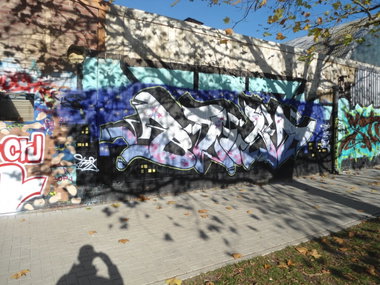 Graffiti Wall in Gera - Photo by geracity - blunt (2013)