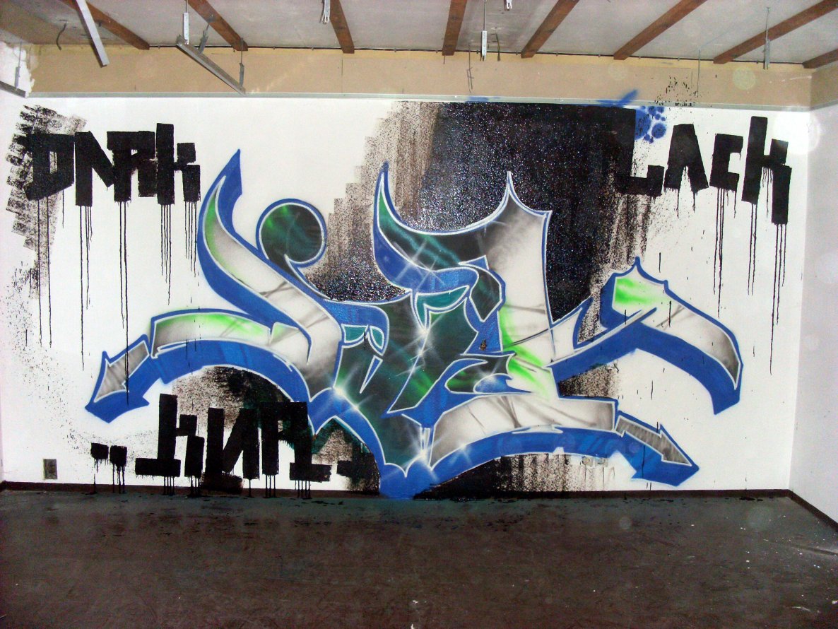 Graffiti Wall in Gera - Photo by geracity - dark (2011)