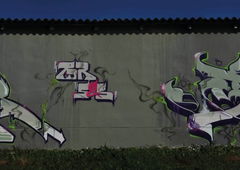 Graffiti Wall in Gera - Photo by geracity - Mobar, Sork, Tdr (2013)