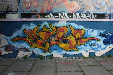 Graffiti Wall in Gera - Photo by geracity - Zisc (2012)