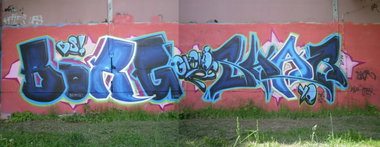Graffiti Wall in Gera - Photo by geracity - Borg, Shar
