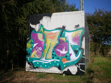 Graffiti Wall in Gera - Photo by geracity - Drop (2009)