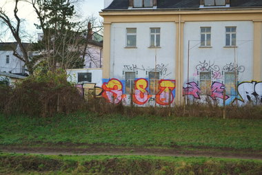 Graffiti Bombing in Gera - Photo by geracity - 3st (2013)